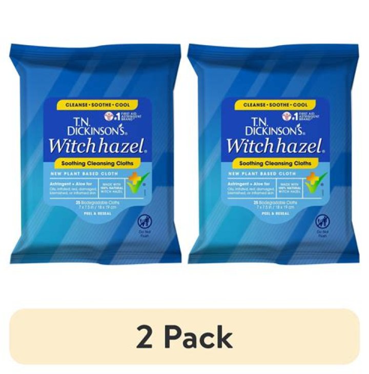 Dickinson&rsquo;s Original Witch Hazel Daily Refreshingly Clean Cleansing Cloths, $6.39, Target