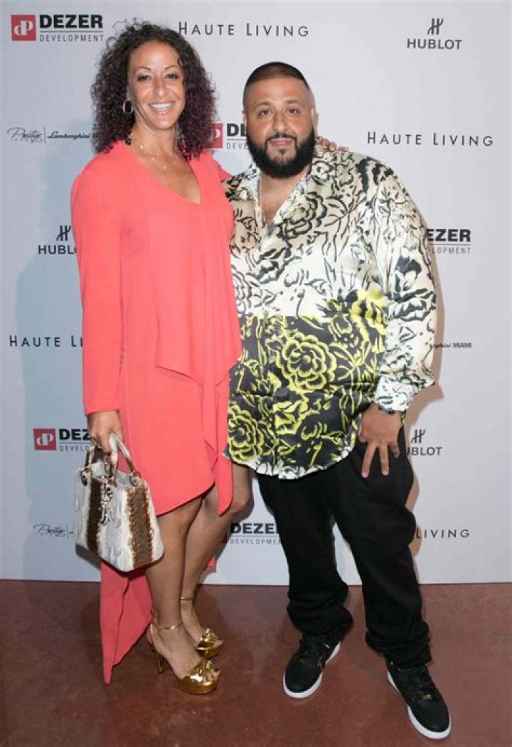 DJ Khaled & Nicole Tuck attend the 5th Annual Clara Lionel Foundation Diamond Bal