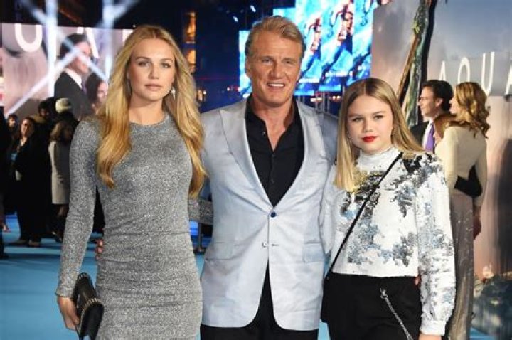 Dolph Lundgren & His Family
