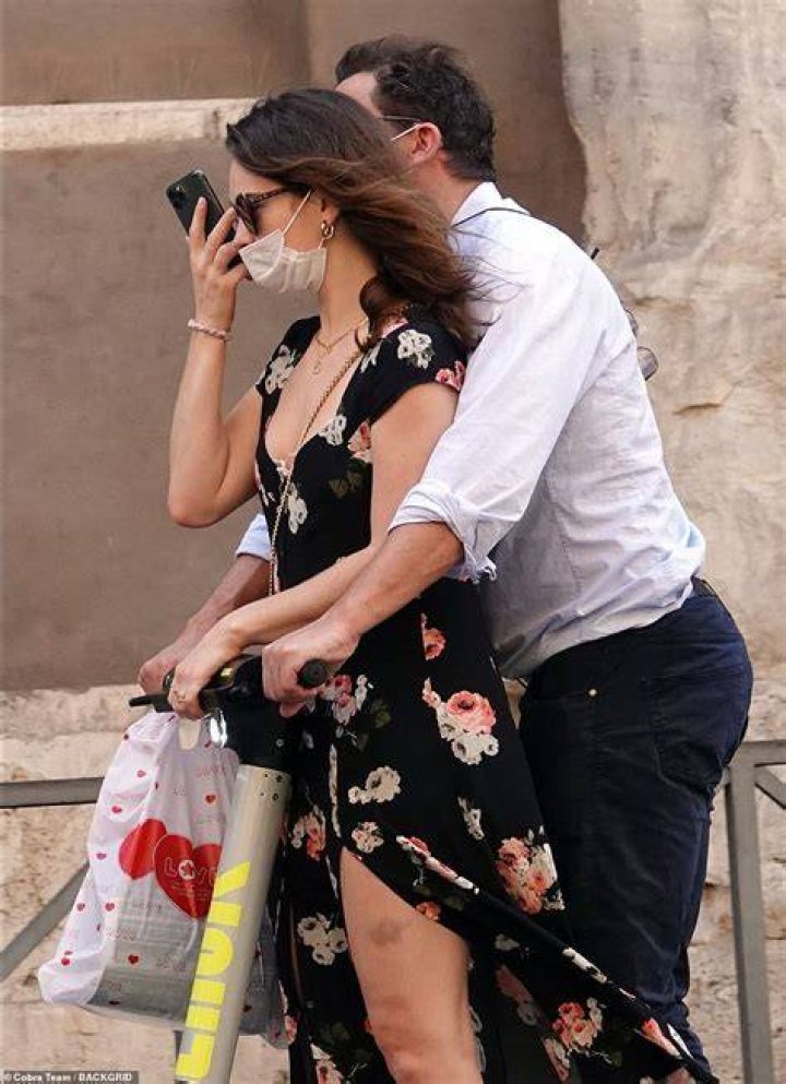 Dominic West Lily James
