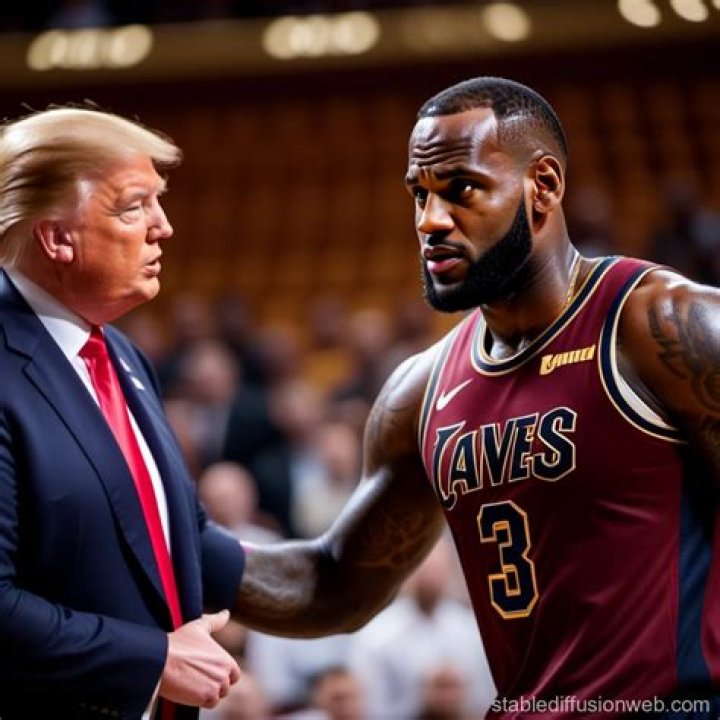 Donald Trump Jr., LeBron James