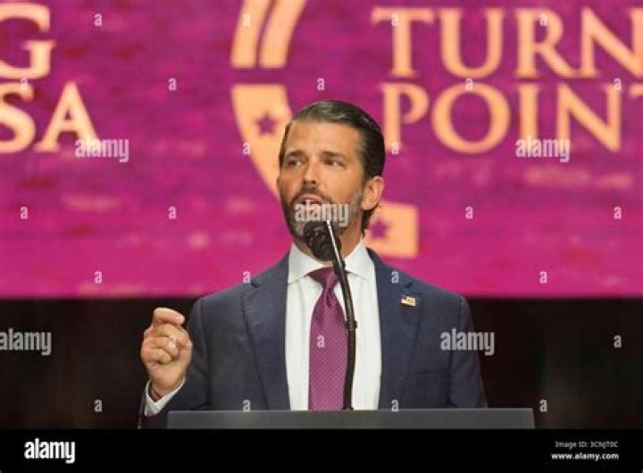 Donald Trump Jr. speaks at a rally for Florida gubernatorial candidate U.S. Rep. Ron DeSantis, in Orlando, FlaFlorida Governor Trump Jr, Orlando, USA - 18 Jul 2018