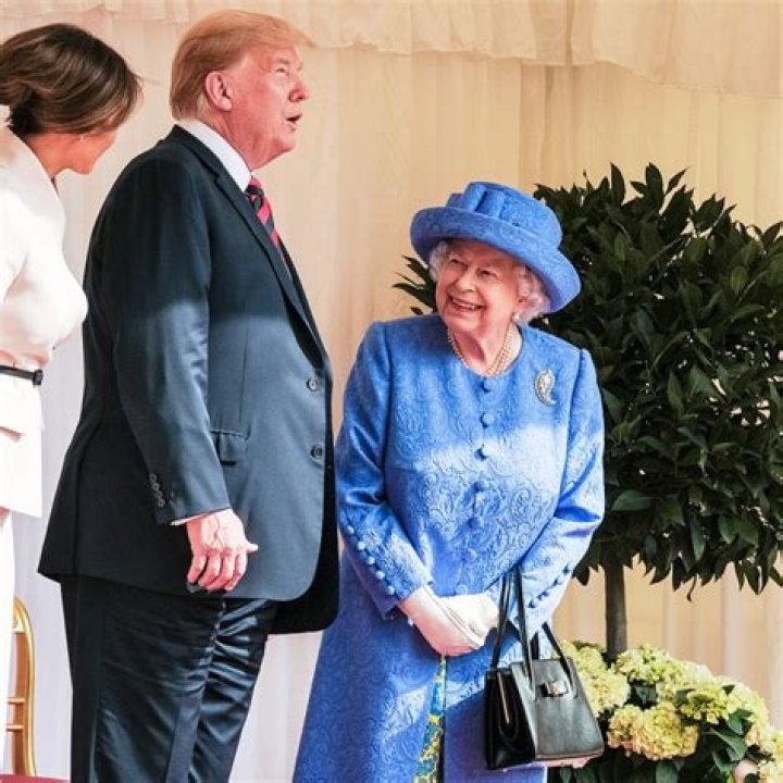 Donald Trump Meeting Queen Elizabeth In London — PICS