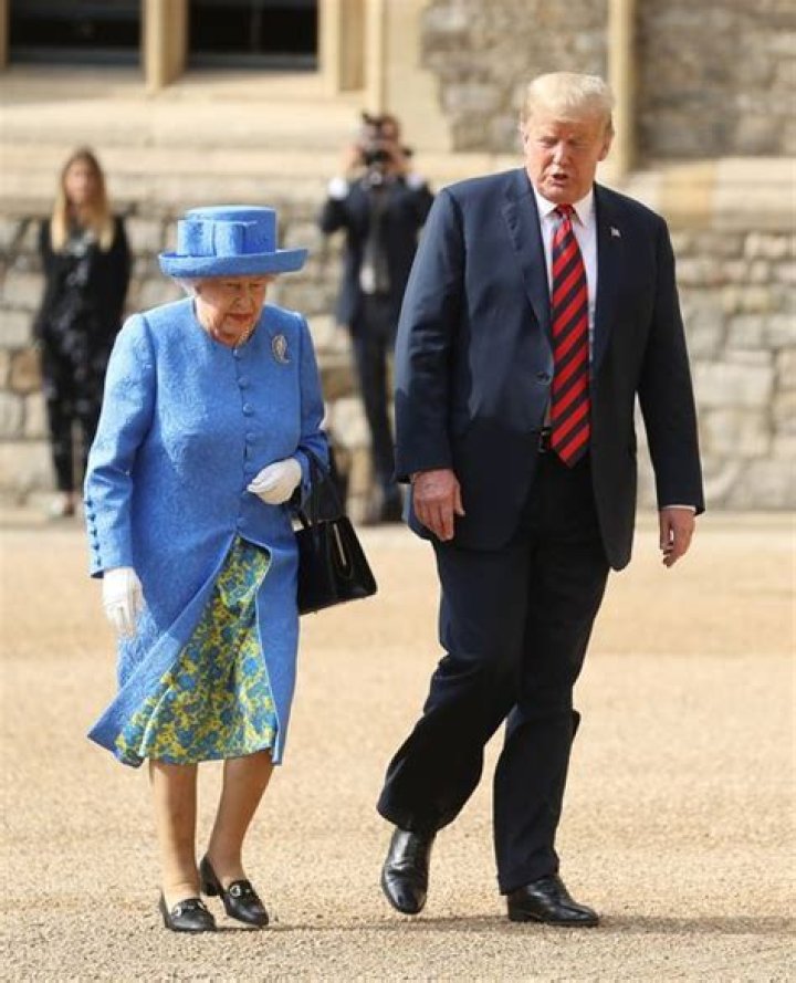 Donald Trump Meeting Queen Elizabeth In London