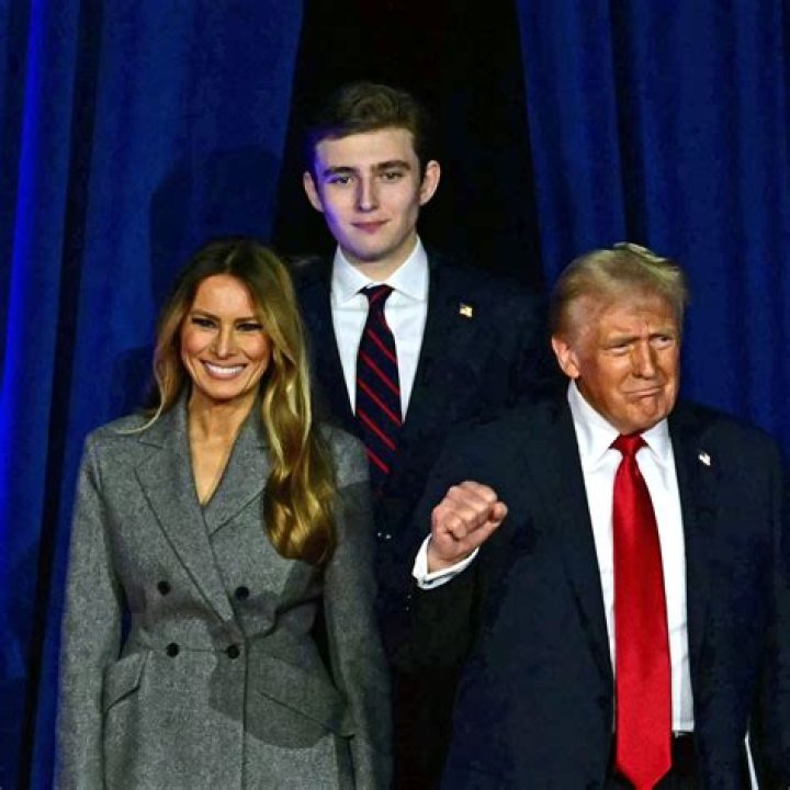 Donald Trump, Melania Trump, Barron Trump