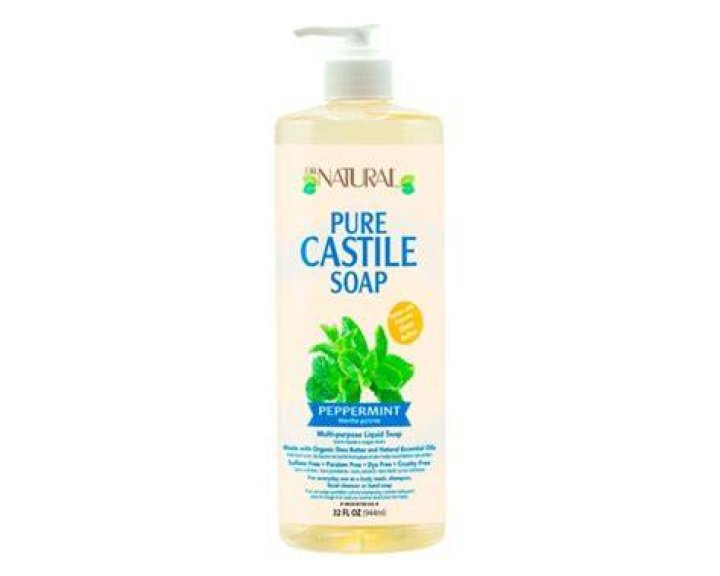 Dr. Natural Peppermint Liquid Castile Soap, $10.99, Amazon.com