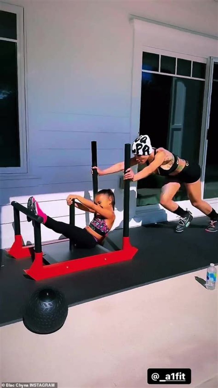 Dream Kardashian Hits The Treadmill With Blac Chyna In Workout Video – Hollywood Life