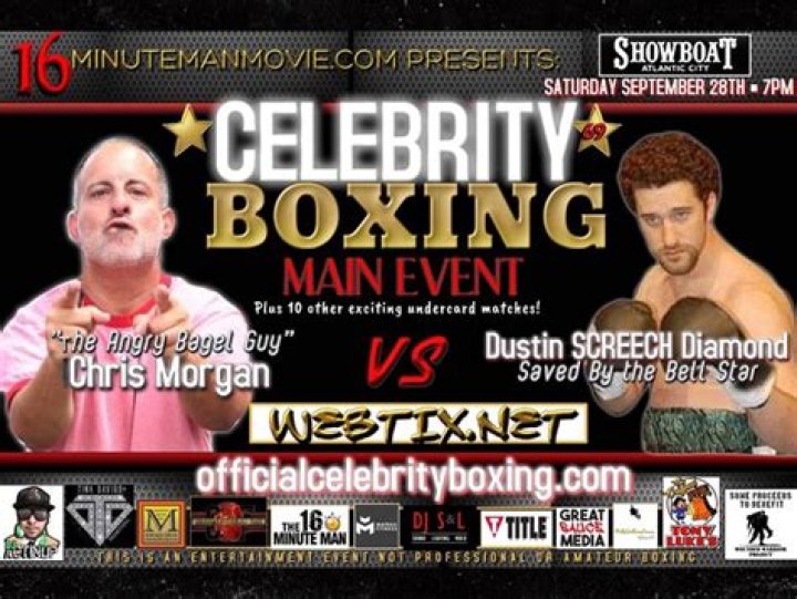Dustin Diamond At Celebrity Boxing Match