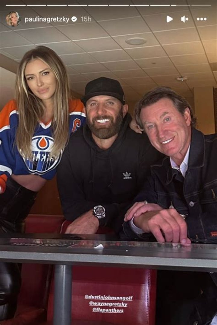 Dustin Johnson & Paulina Gretzky