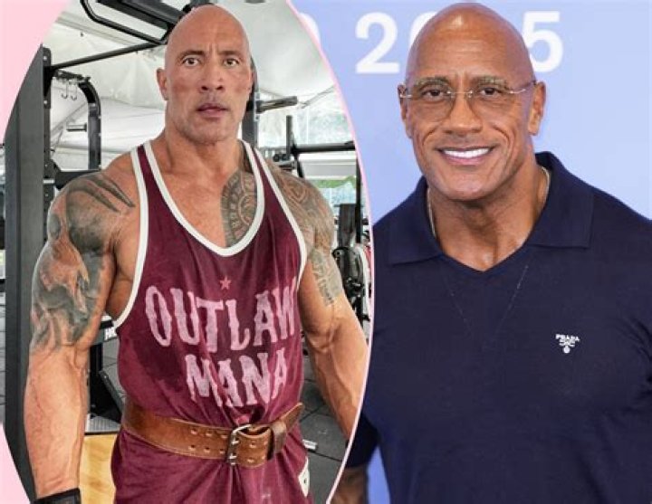 Dwayne The Rock Johnson at a red carpet
