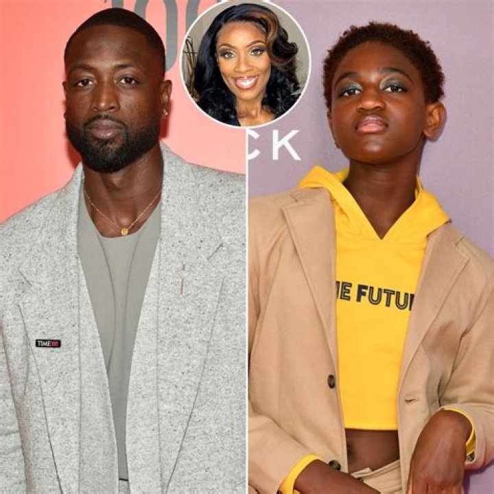 Dwyane and Zaya Wade