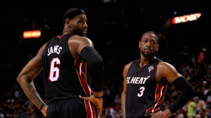 Dwyane Wade and LeBron James