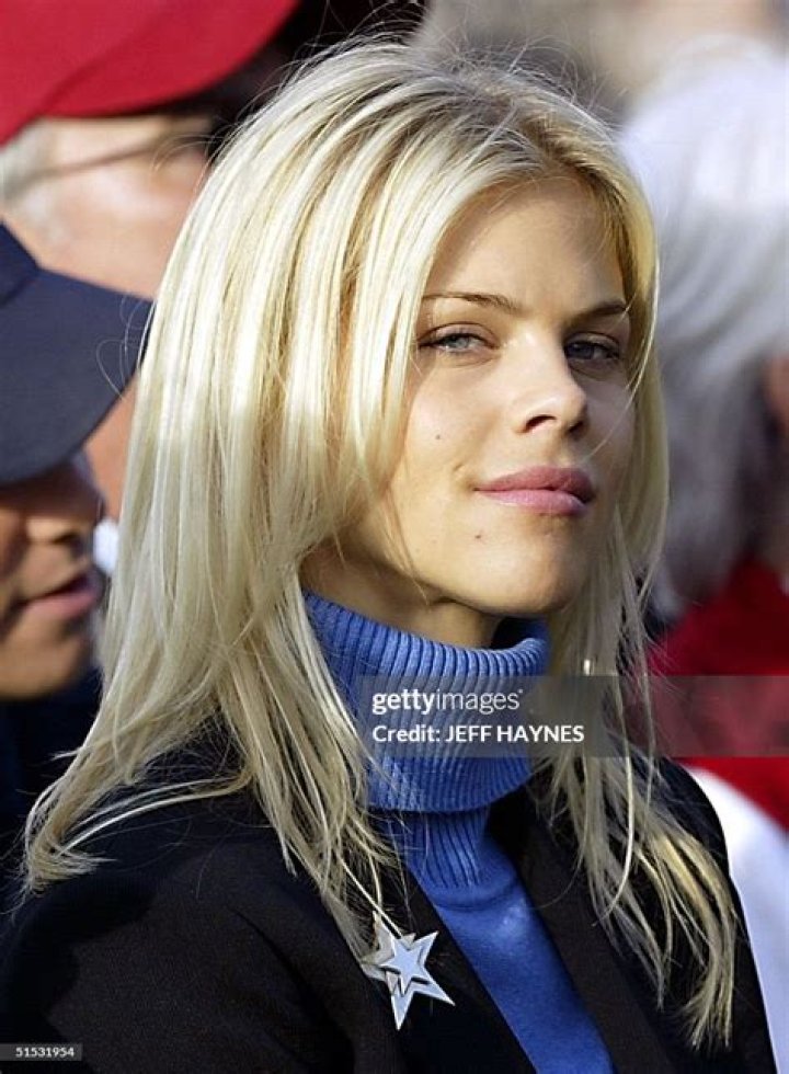 Elin Nordegren The Girlfriend Of Tiger Woods (now Married 5/10/04) Of The United States Follows His Second Round Of The British Open Golf Championship At Muirfield Golf Course In Scotland Friday July 19 2002. Elin Nordegren The Girlfriend Of Tiger Woods (now Married 5/10/04) Of The United States Follows His Second Round Of The British Open Golf Championship At Muirfield Golf Course In Scotland Friday July 19 2002.