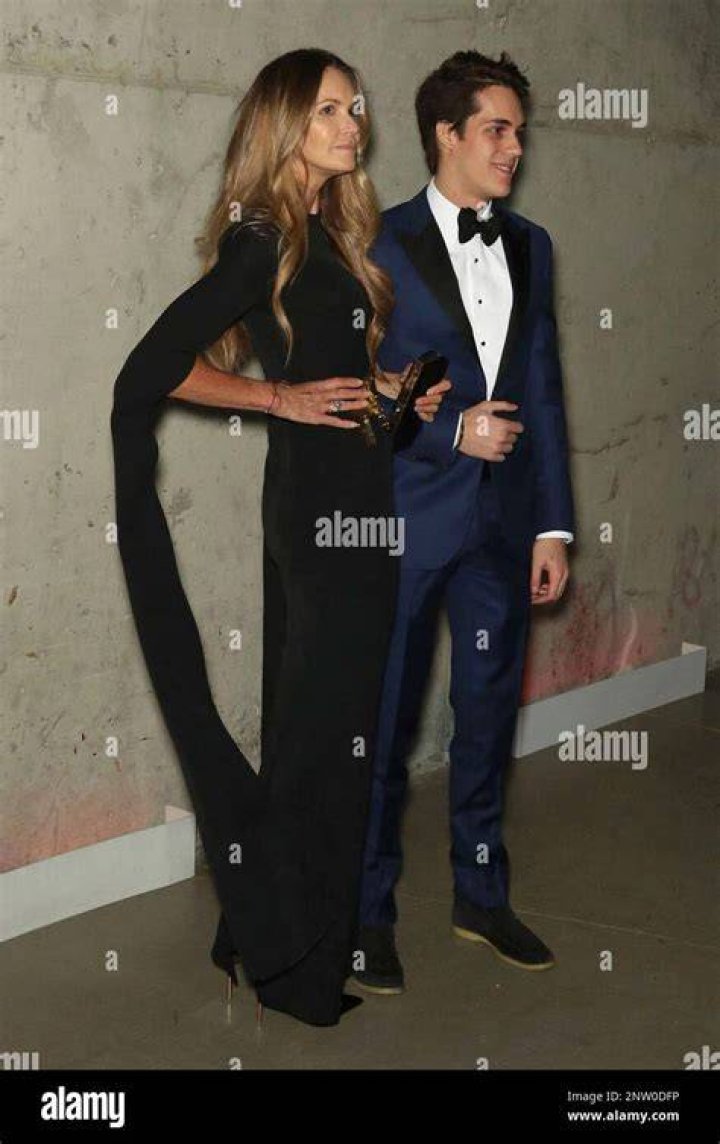 Elle Macpherson and Flynn Busson Dior show, Arrivals, Haute Couture Fashion Week, Paris, France - 04 Jul 2022