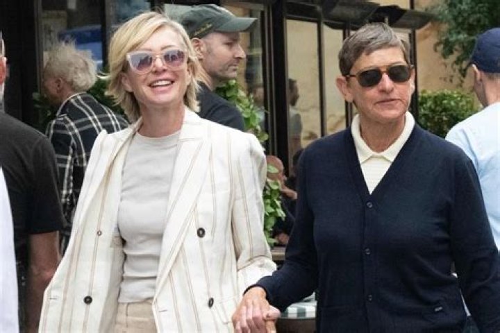 Ellen DeGeneres At The Wimbledon Tennis Championships