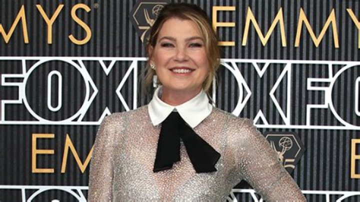 Ellen Pompeo Sparkles in Sheer Dress at the 2023 Emmys: Red Carpet Photos