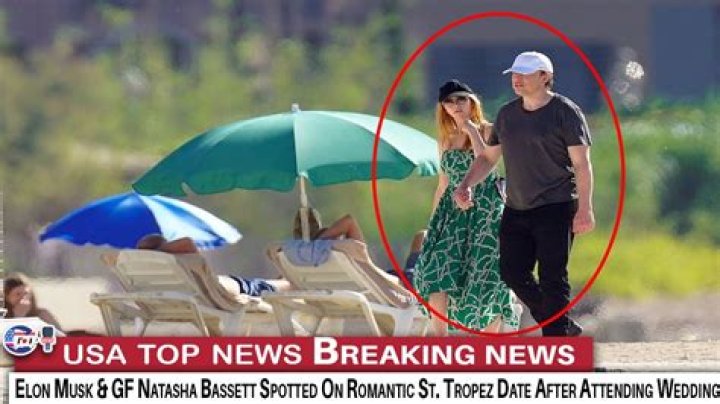 Elon Musk & GF Natasha Bassett Spotted On Romantic St. Tropez Date After Attending Wedding