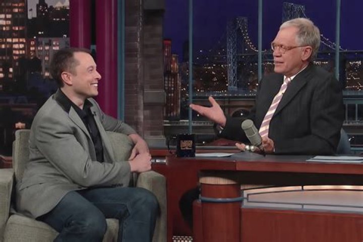Elon MuskThe Late Show with David Letterman Ny - 31 Dec 2004