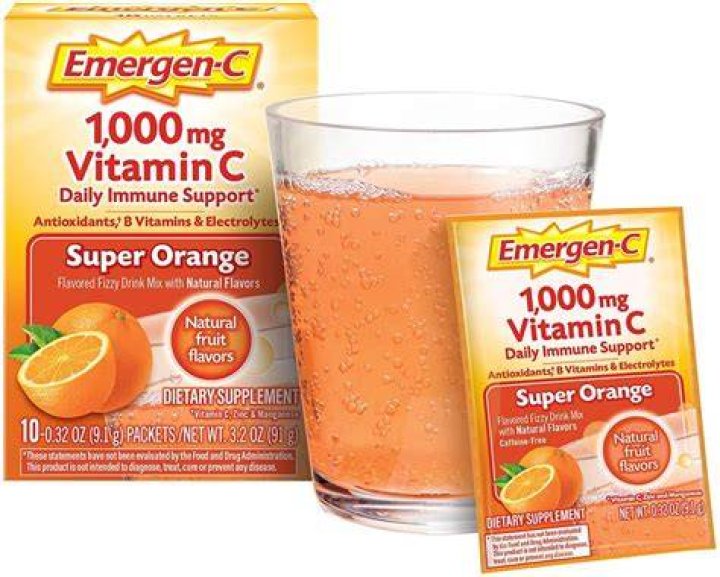 Emergen-C Vitamin C Drink Mix Super Orange, $16.88, Walmart