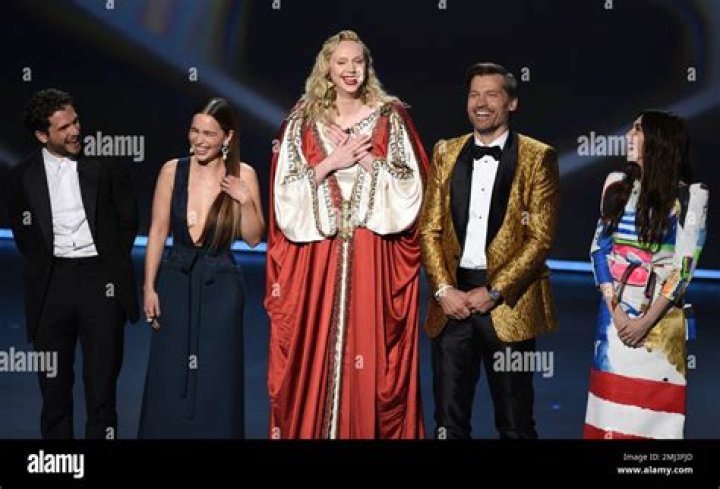Emilia Clarke, Nikolaj Coster-Waldau and Gwendoline Christie HBO Golden Globes After Party, Arrivals, Los Angeles, USA - 07 Jan 2018