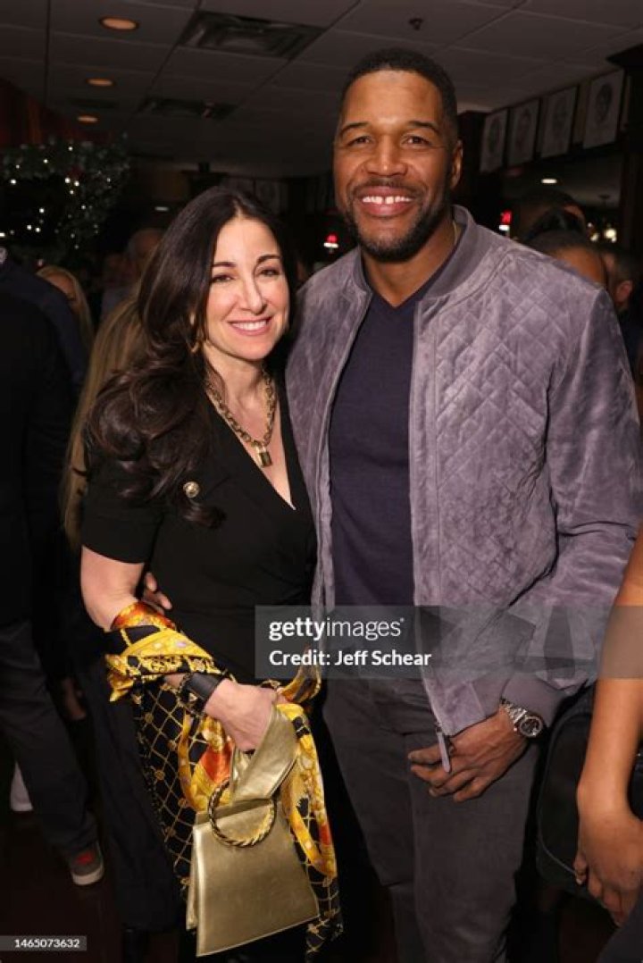 Emilia Fazzalari and Michael Strahan