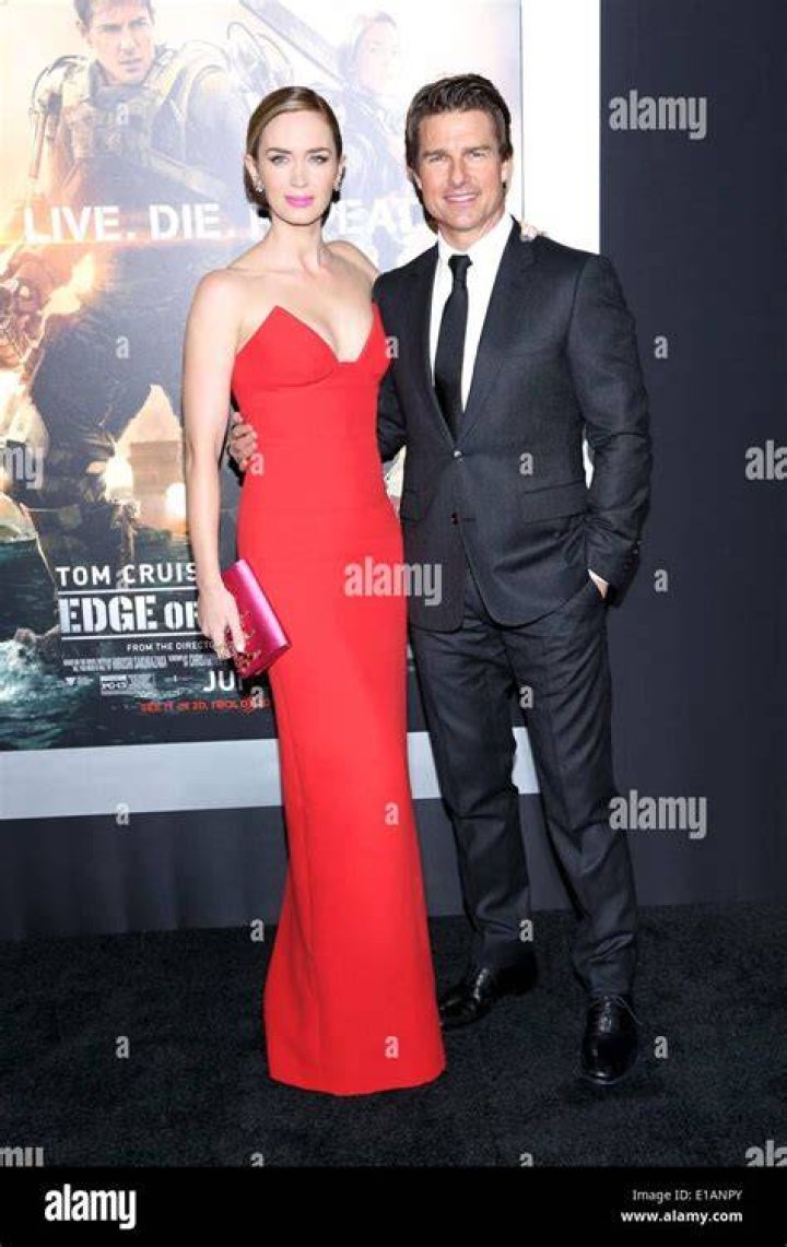 emily blunt tom cruise