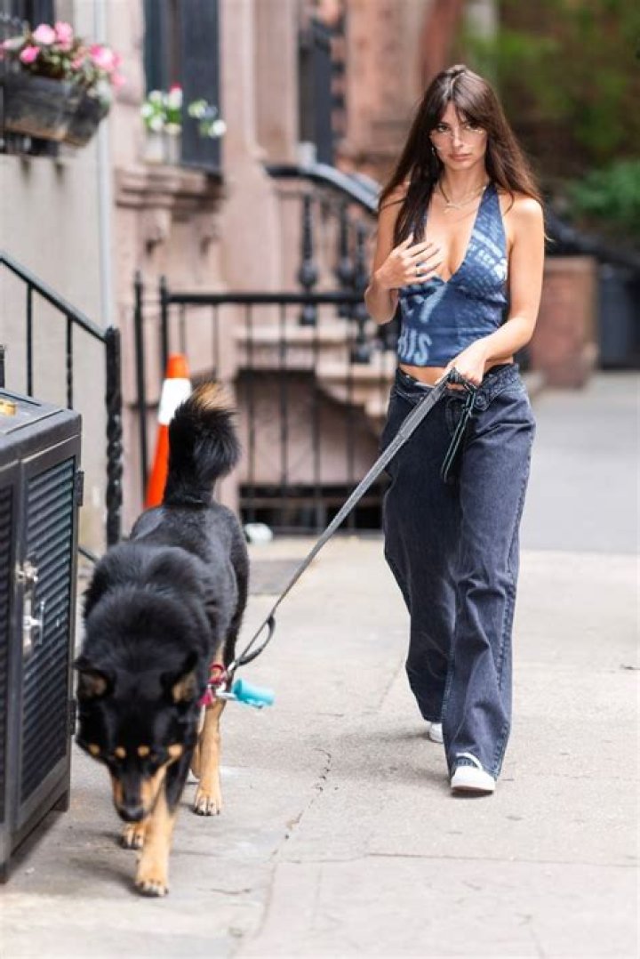 Emily Ratajkowski’s Sexiest Dog-Walking Outfits — See All Of Her Fabulous NYC Looks