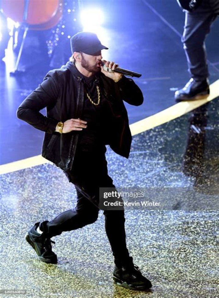Eminem 92nd Annual Academy Awards, Show, Los Angeles, USA - 09 Feb 2020