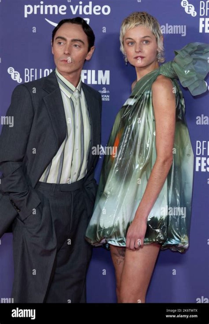 Emma Corrin and David Dawson