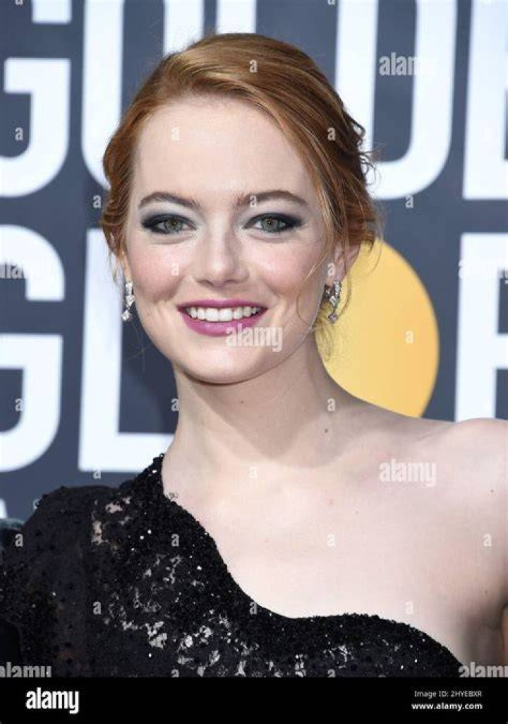 Emma Stone 76th Annual Golden Globe Awards, Arrivals, Los Angeles, USA - 06 Jan 2019