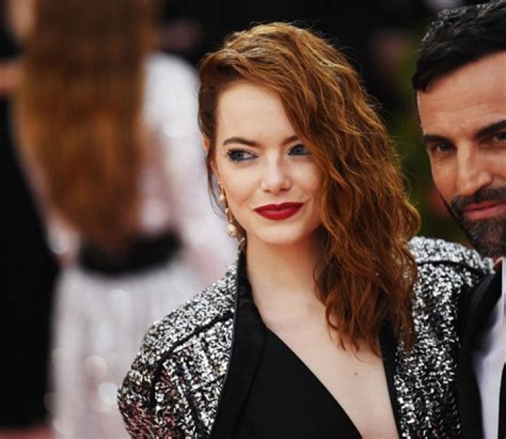 Emma Stone and Nicolas Ghesquierre Costume Institute Benefit celebrating the opening of Camp: Notes on Fashion, Arrivals, The Metropolitan Museum of Art, New York, USA - 06 May 2019