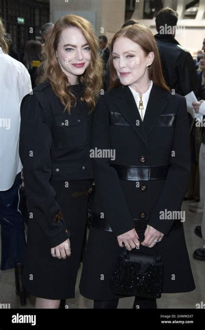 Emma Stone At Paris Fashion Week