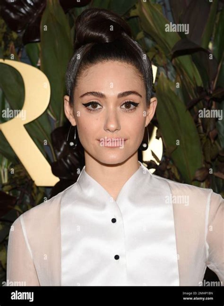 Emmy Rossum attends the fourth annual Women's Wear Daily WWD Honors at the InterContinental Barclay, in New York 2019 WWD Honors, New York, USA - 29 Oct 2019