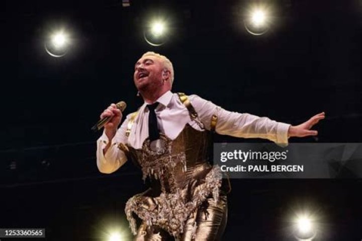English singer Sam Smith performs in a ceremony with President Joe Biden to sign the Respect for Marriage Acton the South Lawn of the White House in Washington on December 13, 2022. Joe Biden signs the Respect for Marriage Acton - Washington, United States - 13 Dec 2022