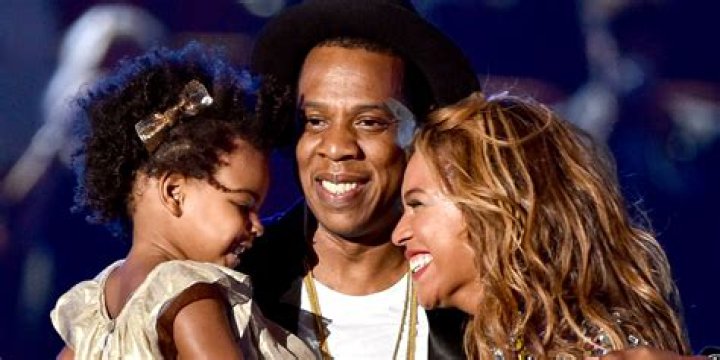 Entertainer Jay-Z watches his daughter Blue Ivy Carter leap on the field before the NFL Super Bowl 54 football game between the San Francisco 49ers and the Kansas City Chiefs, in Miami49ers Chiefs Super Bowl Football, Miami Gardens, USA - 02 Feb 2020