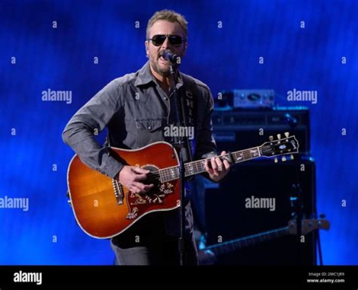 Eric Church performs a medley at the 57th Academy of Country Music Awards, at Allegiant Stadium in Las Vegas 57th ACM Awards - Show, Las Vegas, United States - 07 Mar 2022
