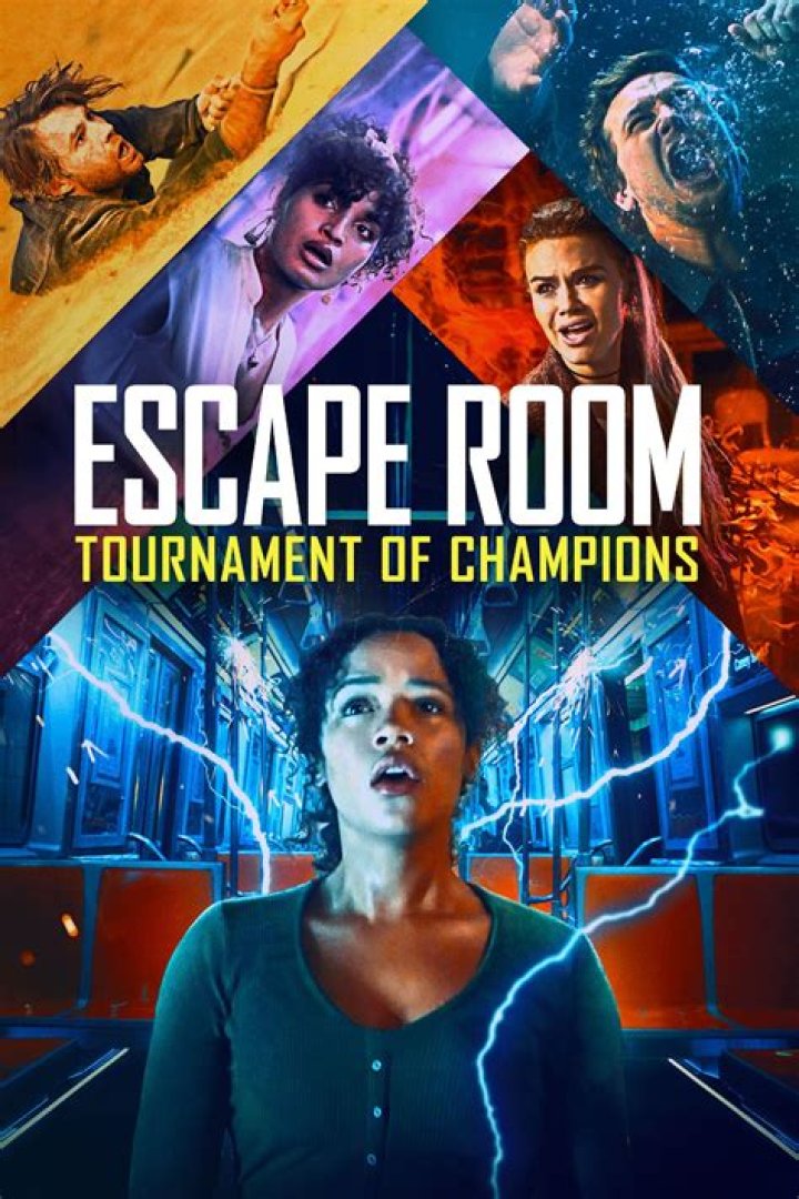 ESCAPE ROOM: TOURNAMENT OF CHAMPIONS, (aka ESCAPE ROOM 2), from left: Taylor Russell, Logan Miller, 2021. / &copy; Sony Pictures Releasing /Courtesy Everett Collection