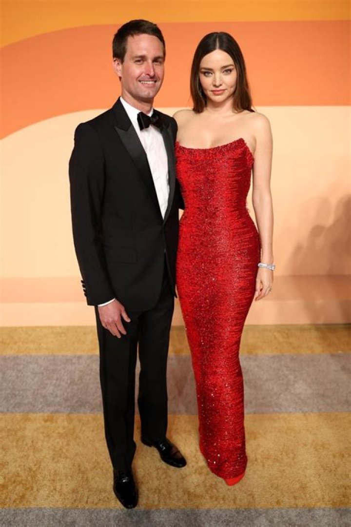 Evan Spiegel, Miranda Kerr Jasper Johns 'Something Resembling Truth' exhibition opening dinner, Los Angeles, California, USA - 08 Feb 2018