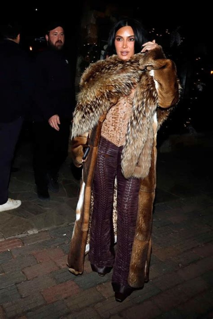 *EXCLUSIVE* Aspen, CO - Kim and Kourtney Kardashian take their kids skiing at Buttermilk in Aspen during their annual KarJenner holiday trip on New Years Day. Kim and Kourtney snap pics and do videos of their little ones as they do some solo skiing following a short lesson on a perfect day on the slopes together. Pictured: Kim Kardashian BACKGRID USA 1 JANUARY 2019 BYLINE MUST READ: NEMO / BACKGRID USA: +1 310 798 9111 / UK: +44 208 344 2007 / *UK Clients - Pictures Containing Children Please Pixelate Face Prior To Publication*