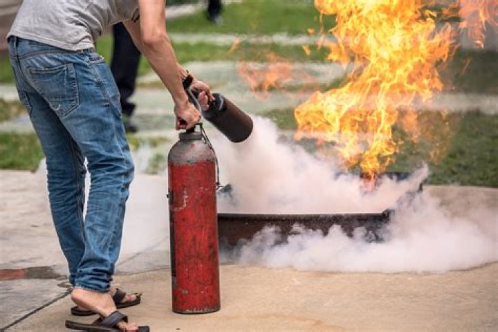 Extinguishing A Home In San Bernardino