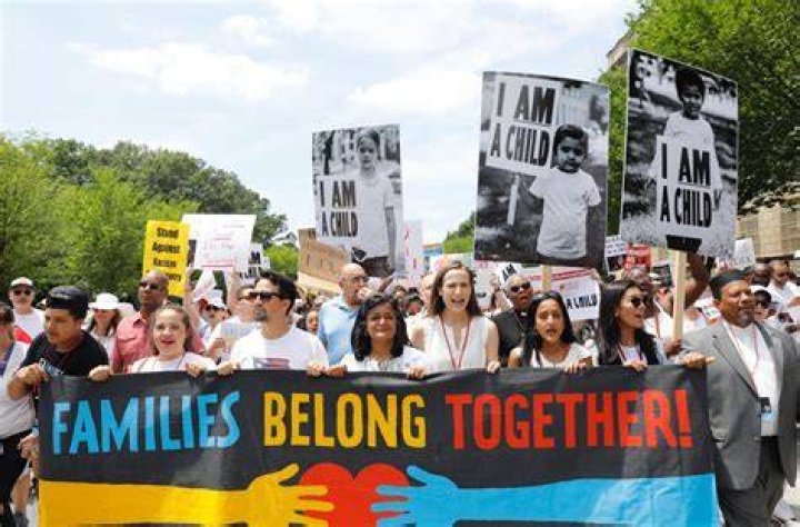 Families Belong Together &ndash; Freedom for Immigrants March Los Angeles