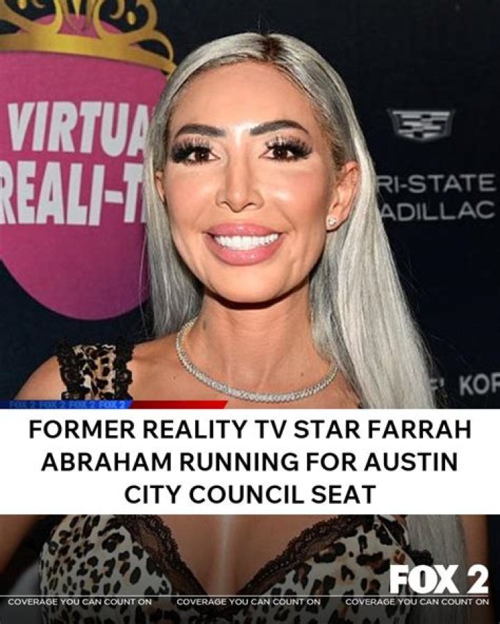 Farrah Abraham running