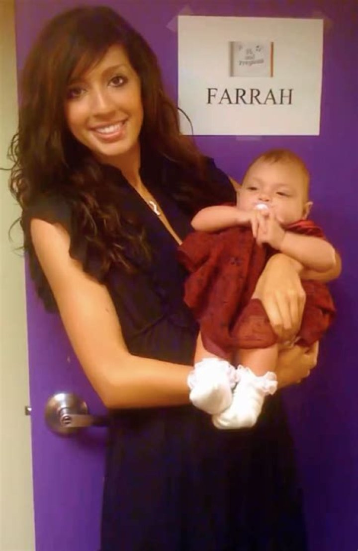 Farrah Abraham Sunbathes