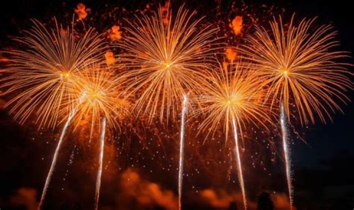 Fireworks light the sky marking New Year, behind Lisbon's Saint George castle in the first minutes ofNew Year, Lisbon, Portugal - 01 Jan 2019