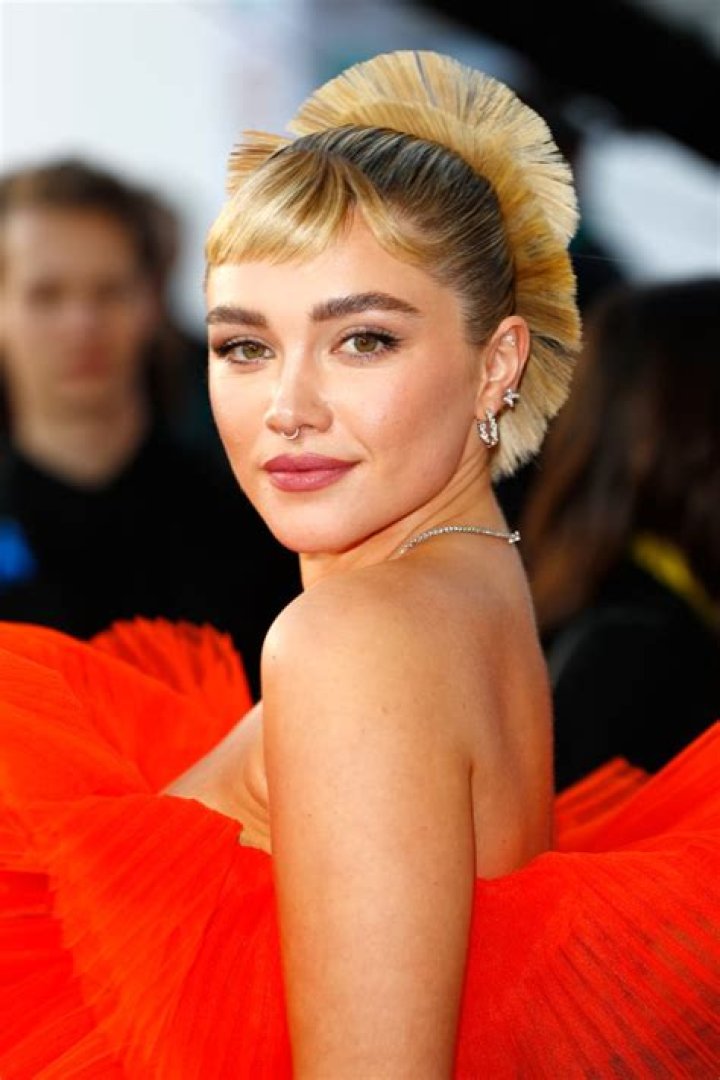 Florence Pugh at the 2023 BAFTAs