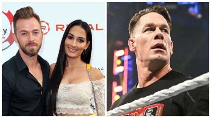 Former WWE Wrestler Nikki Bella takes charge and grabs a kiss from boyfriend Artem Chigvintsev while grabbing some magazines at a newsstand in Studio City, Ca Pictured: Nikki Bella Ref: SPL5119494 300919 NON-EXCLUSIVE Picture by: London Entertainment / SplashNews.com Splash News and Pictures Los Angeles: 310-821-2666 New York: 212-619-2666 London: +44 (0)20 7644 7656 Berlin: +49 175 3764 166 World Rights