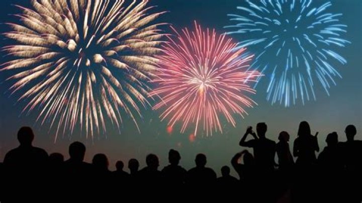 Fourth Of July Fireworks In St. Louis, Missouri