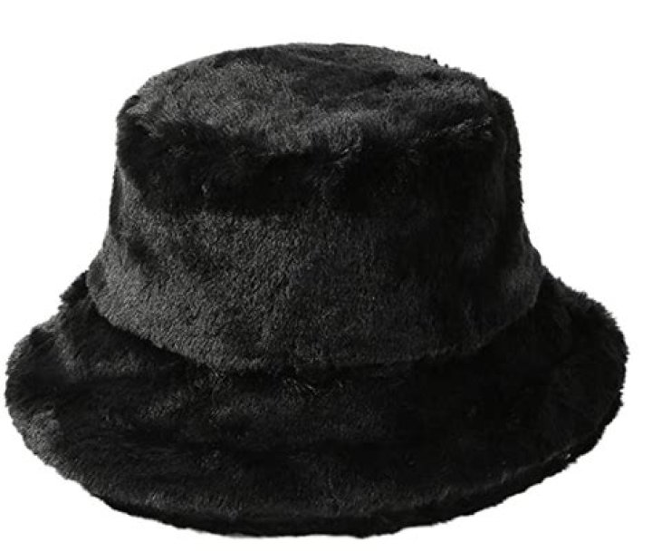 furry bucket hat