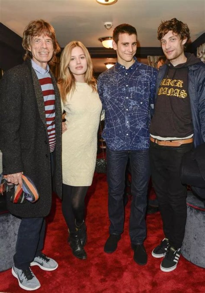 Gabriel Jagger, Georgia May Jagger & Jerry Hall