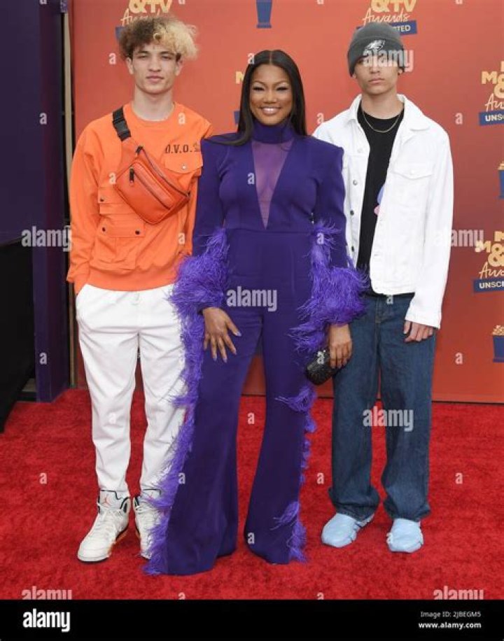 Garcelle Beauvais and sons